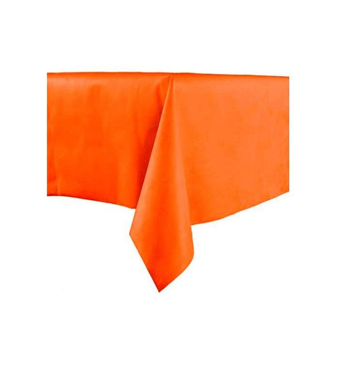Mantel no Tejido Novotex Cortado 100x100cm Naranja (150 Uds) Mantel no Tejido Novotex Cortado 100x100cm Naranja (150 Uds)