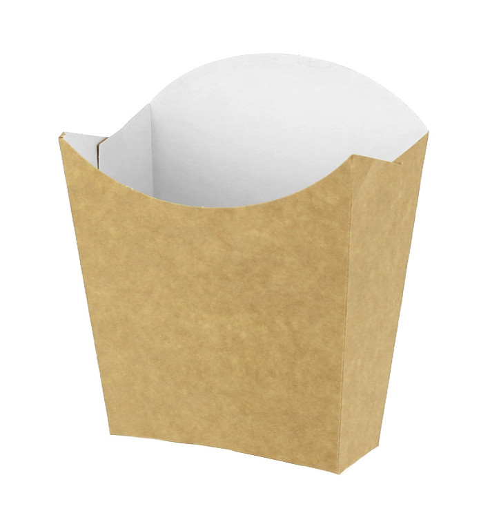 Caja Kraft para Fritas Pequeña 8,2x2,2x9cm (25 Uds) Caja Kraft para Fritas Pequeña 8,2x2,2x9cm (25 Uds)