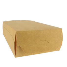 Envase Kraft Cerrado para Fritas (25 Uds)