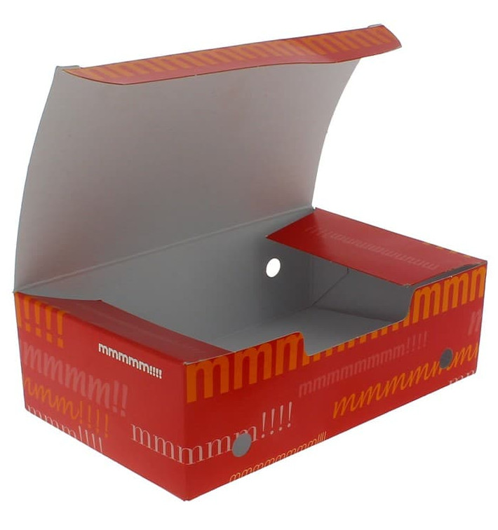 Caja Comida para Llevar Mediana 145x90x45mm (25 Uds)