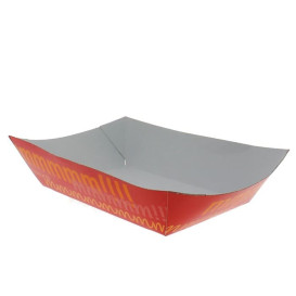 Barqueta 300ml Cartoncillo 11,0x7,0x3,5cm (25 Uds)