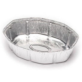 Bandeja de Aluminio 250x200mm 1900ml (125 Uds)