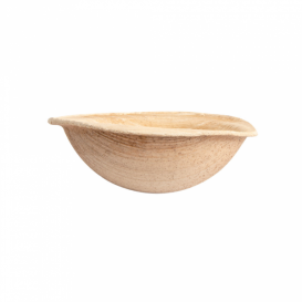 Bol Semiesférico de Hoja de Palma Ø6x2cm (25 Uds)