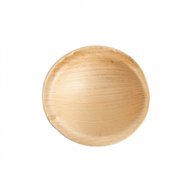 Bol Semiesférico de Hoja de Palma Ø6x2cm (25 Uds)