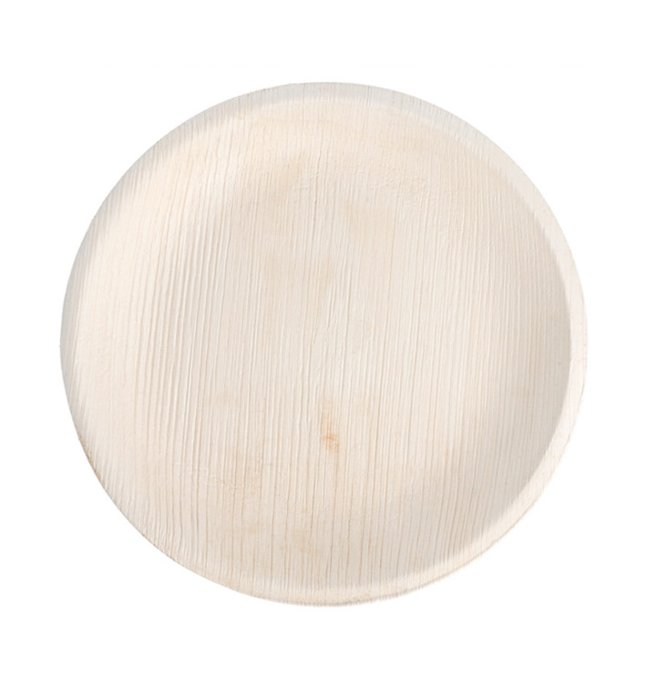 Plato Redondo Hoja de Palma 18,0 cm (25 Uds) Plato Redondo Hoja de Palma 18,0 cm (25 Uds)