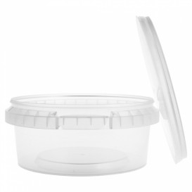Envase Plastico con Tapa Inviolable 300 ml Ø11,8 (374 Uds)