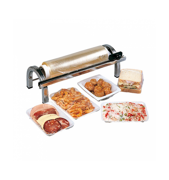 Dispensador Acero Inoxidable con Cuchilla 30 cm (1 Ud) Dispensador Acero Inoxidable con Cuchilla 30 cm (1 Ud)