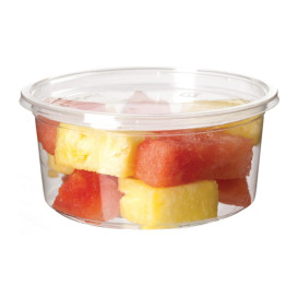 Tarrina Compostable PLA Transparente 355ml (500 Uds)