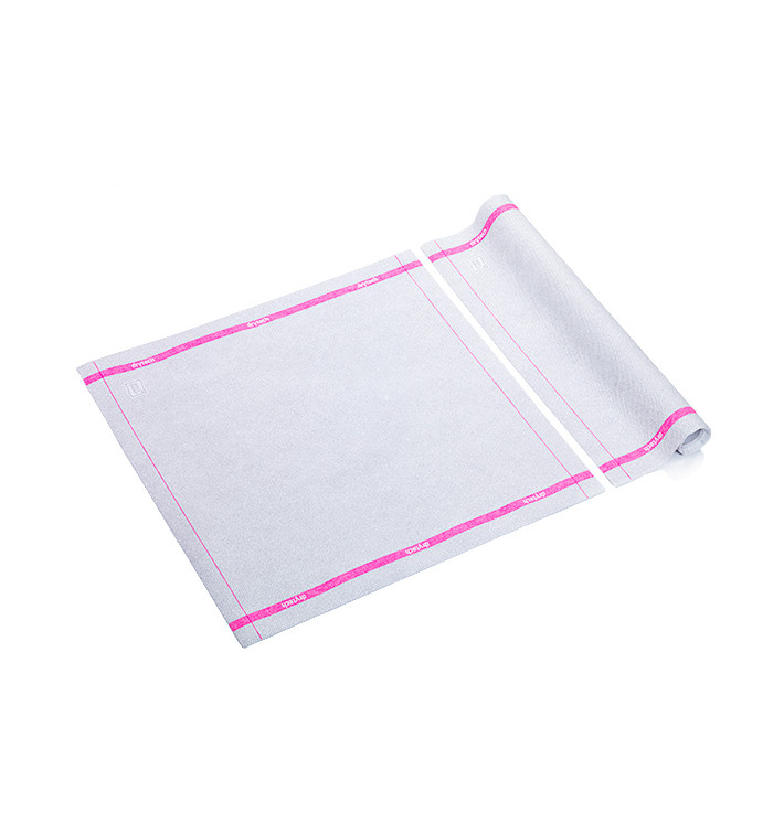 Rollo Bayetas "Drytech" Cenefa Magenta 40x40cm P40cm (5 Uds) Rollo Bayetas "Drytech" Cenefa Magenta 40x40cm P40cm (5 Uds)