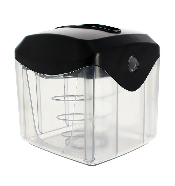 Dispensador Servilletero ABS Negro 15,5x13,5x15,0cm (1 Ud) Dispensador Servilletero ABS Negro 15,5x13,5x15,0cm (1 Ud)