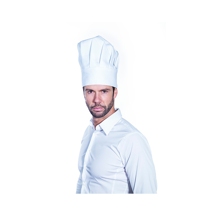 Gorro Cocinero Chef Algodón Blanco (1 Unidad) Gorro Cocinero Chef Algodón Blanco (1 Unidad)