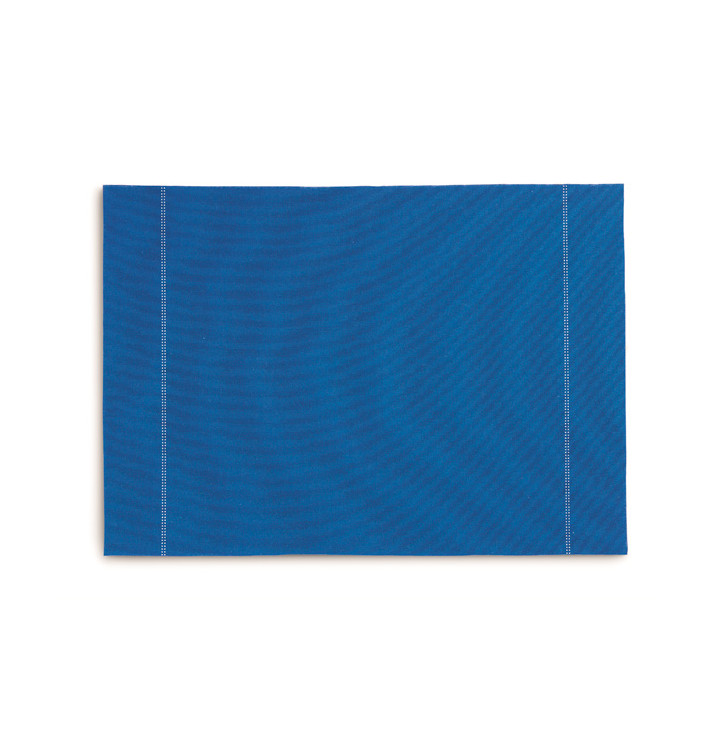 Mantel Individual "Day Drap" Azul Royal 32x45cm (12 Uds)