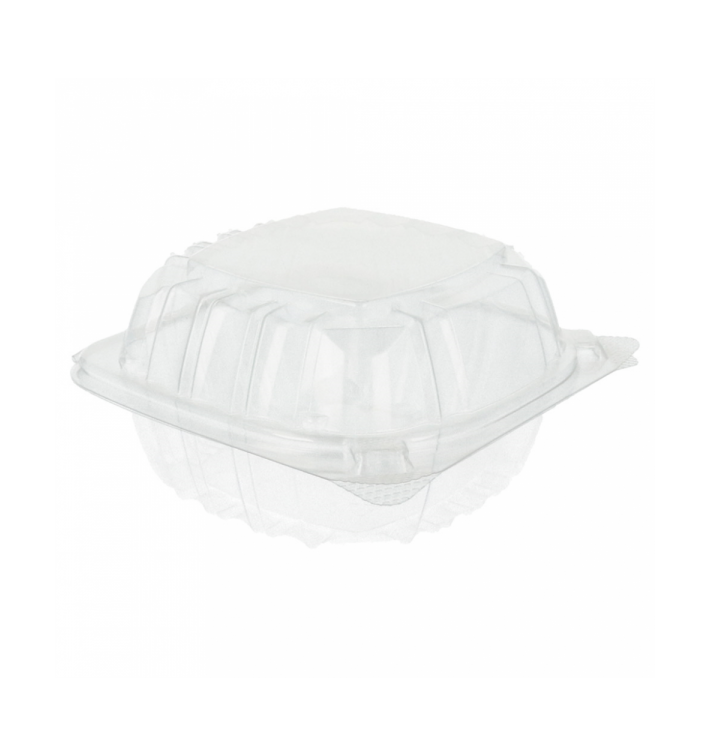 Tarrina Tapa Bisagra OPS "Clear Seal" 167ml (125 Uds) Tarrina Tapa Bisagra OPS "Clear Seal" 167ml (125 Uds)