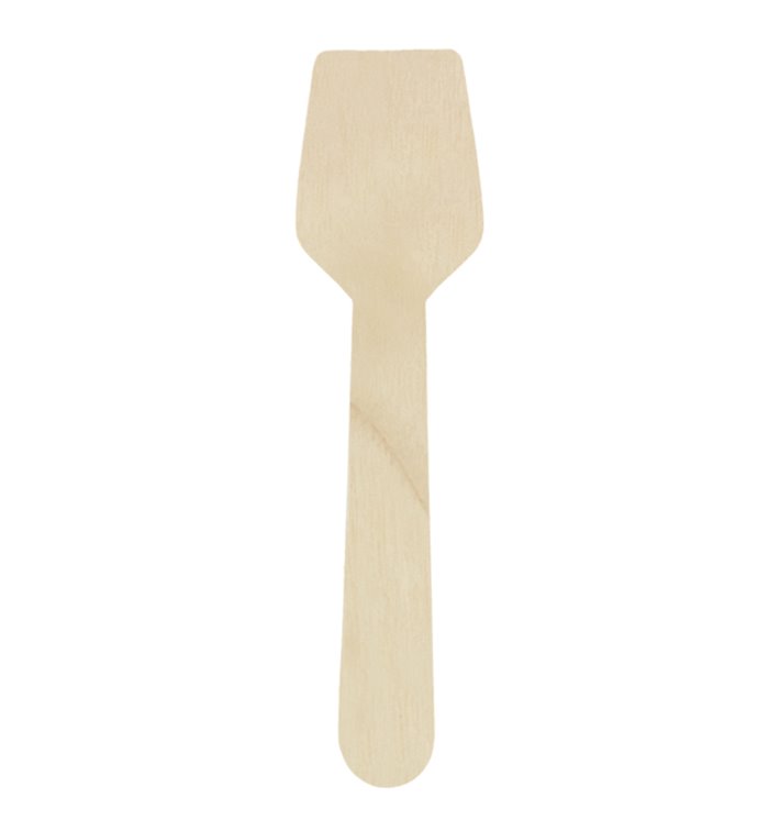 Cucharilla de Madera para Helados 95mm (100 Uds) Cucharilla de Madera para Helados 95mm (100 Uds)