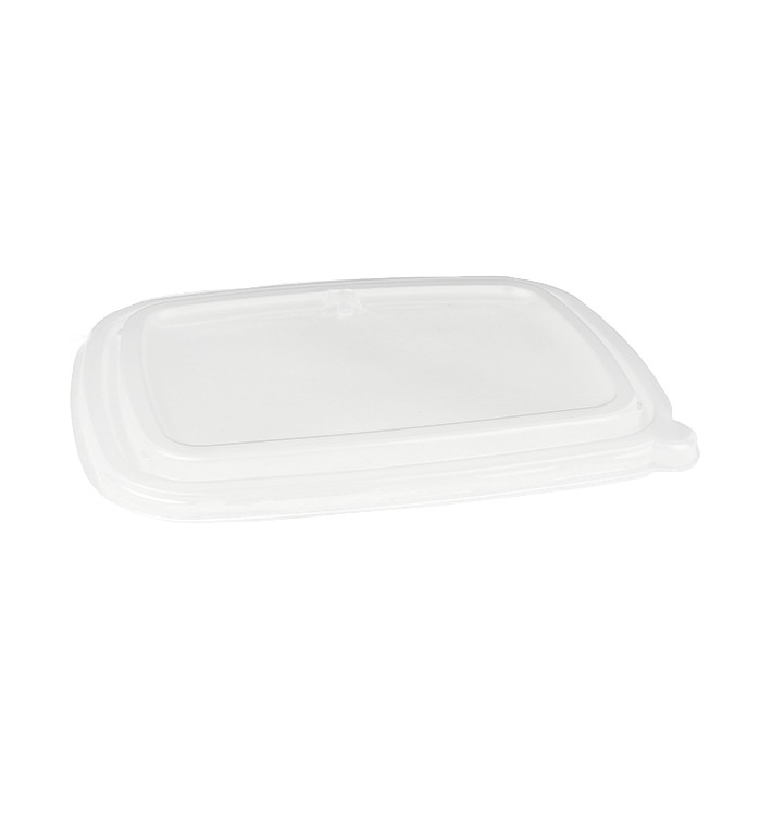 Tapa Plástico PP Envase Caña Azúcar 21x16cm (50 Uds) Tapa Plástico PP Envase Caña Azúcar 21x16cm (50 Uds)