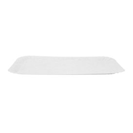 Bandeja de Carton Rectangular Blanca 14x21 cm (100 Uds)