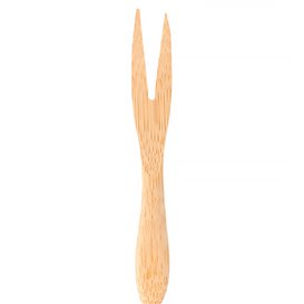 Minitenedor de Bambu Degustacion 9cm (50 Uds)
