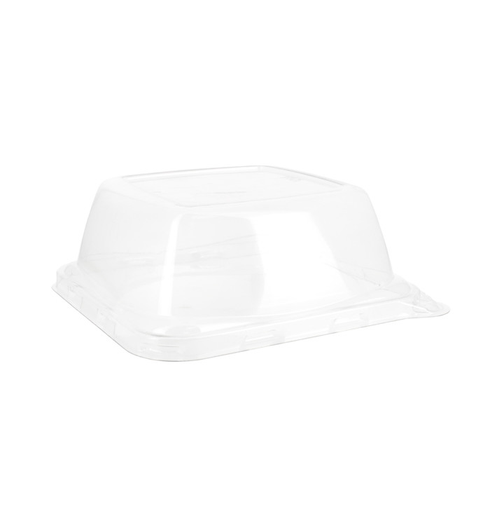 Tapa PET para Envase Caña de Azúcar 13x13x5cm (50 Uds) Tapa PET para Envase Caña de Azúcar 13x13x5cm (50 Uds)
