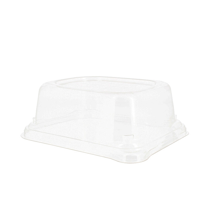 Tapa PET para Envase Caña de Azúcar 24x11x5cm (50 Uds) Tapa PET para Envase Caña de Azúcar 24x11x5cm (50 Uds)