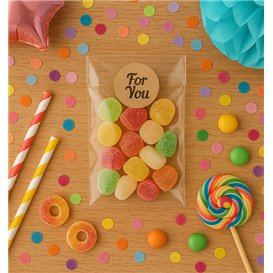 Bolsas Polipropileno Biorientado Sin Cierre 5x7 cm G130 (100 Uds)