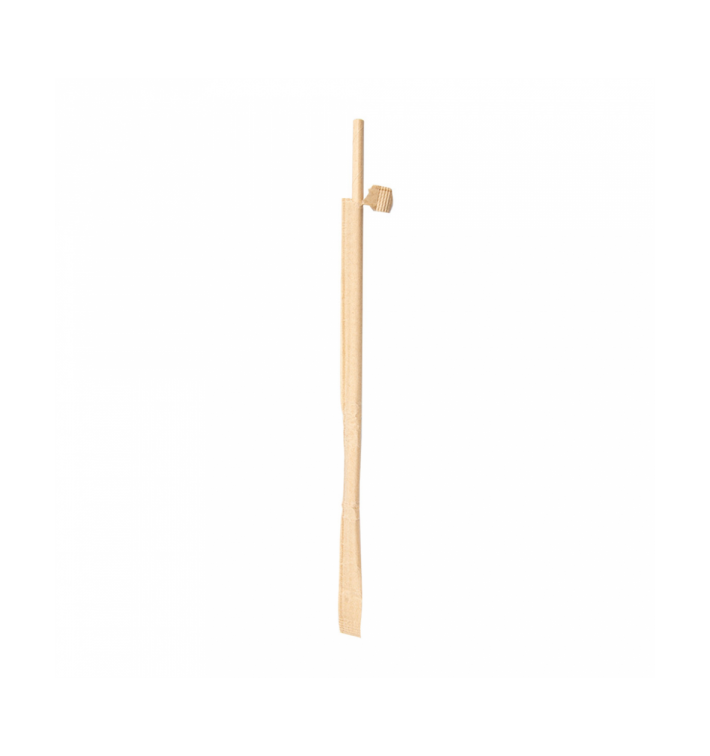 Pajita Recta de Papel Natural Enfundada en Kraft Ø6mm 21cm (6000 Uds) Pajita Recta de Papel Natural Enfundada en Kraft Ø6mm 21cm (6000 Uds)