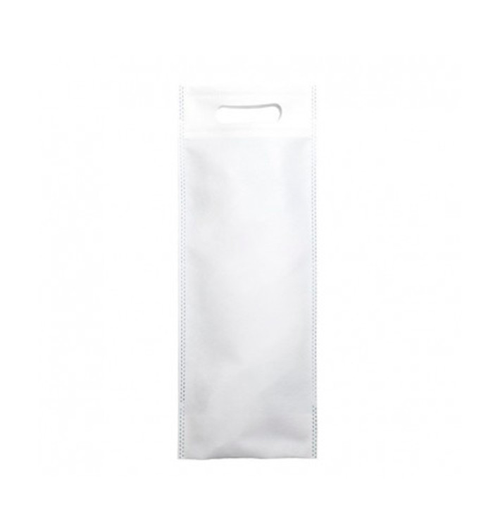 Bolsa Termosellada con Fuelle en Base Blanca 17x40+10cm 80g (25 Uds) Bolsa Termosellada con Fuelle en Base Blanca 17x40+10cm 80g (25 Uds)