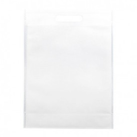 Bolsa Termosellada con Fuelle en Base Blanca 17x22,5+5cm 80g (25 Uds)