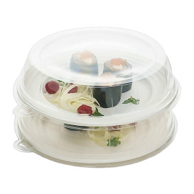 Tapa de Plastico Transparente para Plato 23x5cm (21 Uds)