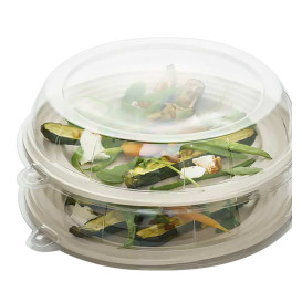 Tapa de Plastico Transparente para Plato 26x5cm (21 Uds)