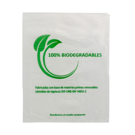 Bolsa Mercado 100% Biodegradable 23x30cm (100 Uds)