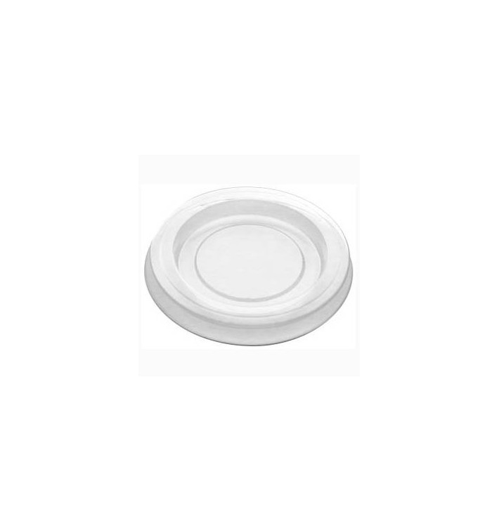 Tapa Tarrina para Salsas PLA Transparente 30ml (100 Uds) Tapa Tarrina para Salsas PLA Transparente 30ml (100 Uds)
