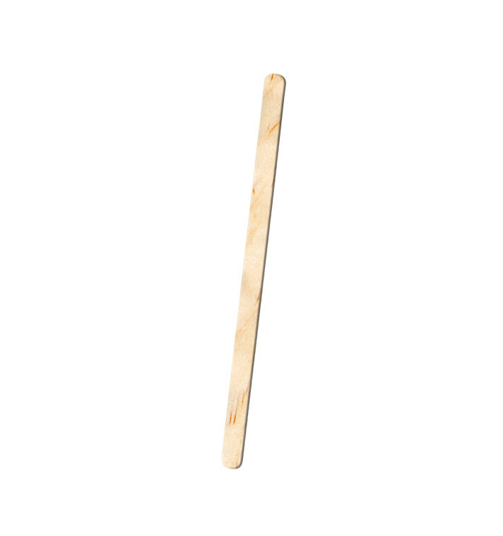 Agitador de Madera Natural para Cafe 110mm (1.000 Uds) Agitador de Madera Natural para Cafe 110mm (1.000 Uds)
