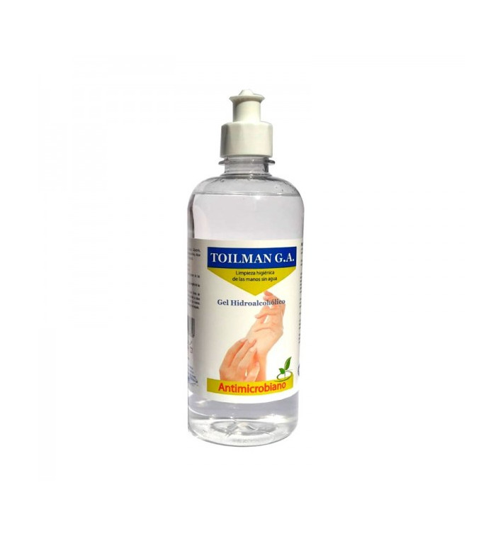 Gel Sanitario Hidroalcohólico Antibacterial 500ml (1 Ud) Gel Sanitario Hidroalcohólico Antibacterial 500ml (1 Ud)