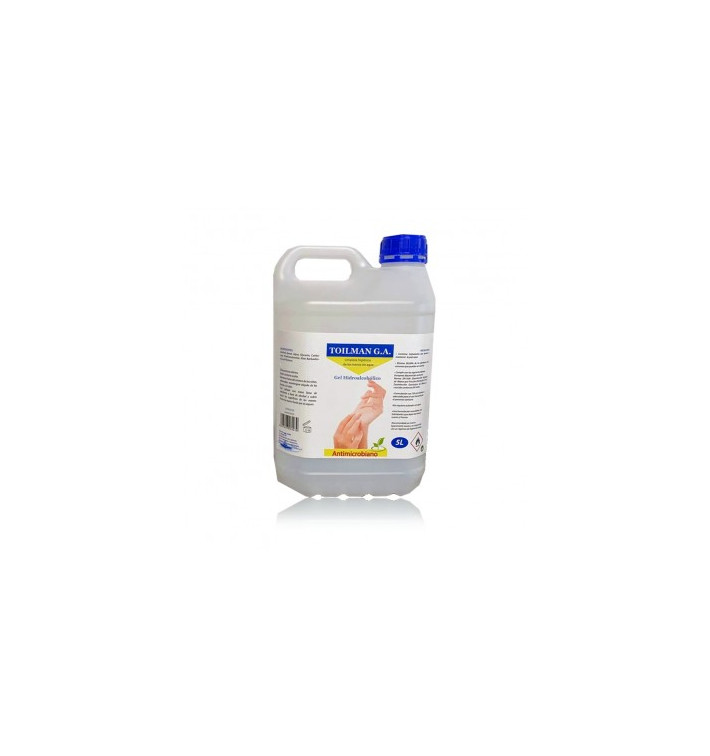Gel Sanitario Hidroalcohólico Antibacterial 5.000ml (1 Ud) Gel Sanitario Hidroalcohólico Antibacterial 5.000ml (1 Ud)