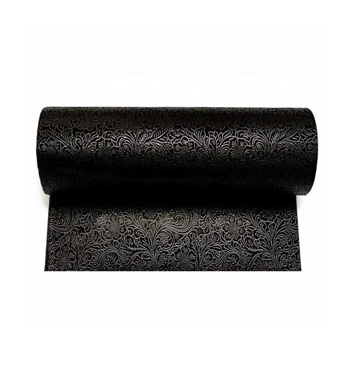 Mantel Rollo TNT Plus Negro 1,2x50m 60g P40cm (1 Ud) Mantel Rollo TNT Plus Negro 1,2x50m 60g P40cm (1 Ud)