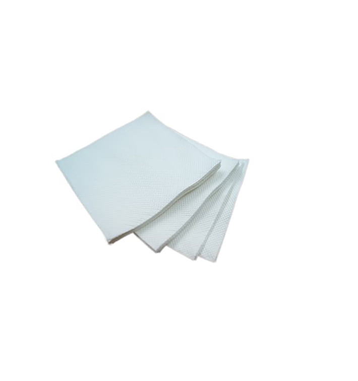 Servilleta de Papel Micropunto 20x20cm 2C Blanco ECO (100 Uds) Servilleta de Papel Micropunto 20x20cm 2C Blanco ECO (100 Uds)