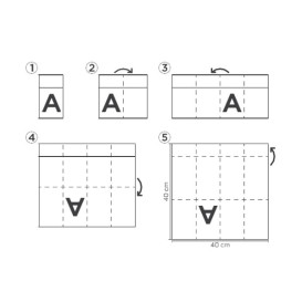 Servilleta Portacubiertos de Papel Tenis 40x40cm (30 Uds)