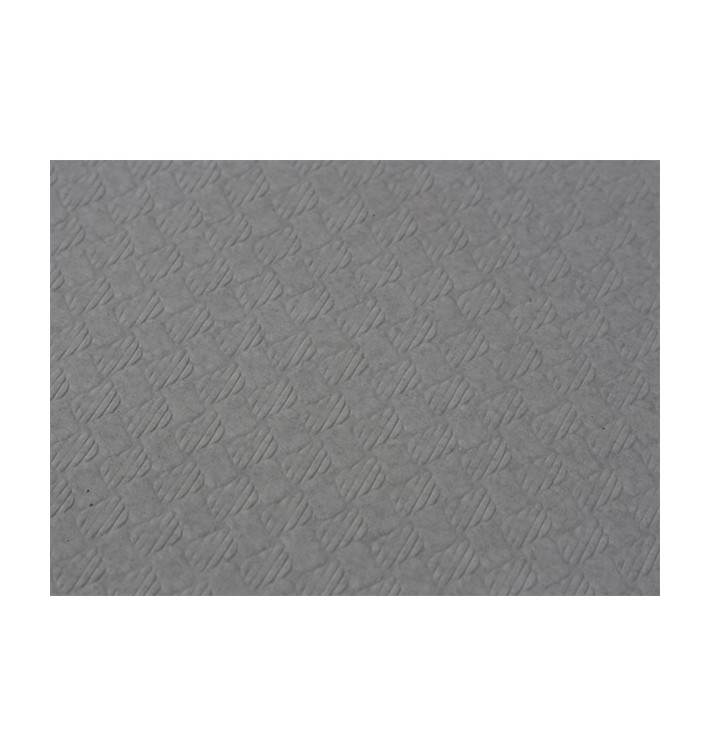 Mantel de Papel Cortado 1,2x1,2 Metro Gris 40g (300 Uds) Mantel de Papel Cortado 1,2x1,2 Metro Gris 40g (300 Uds)