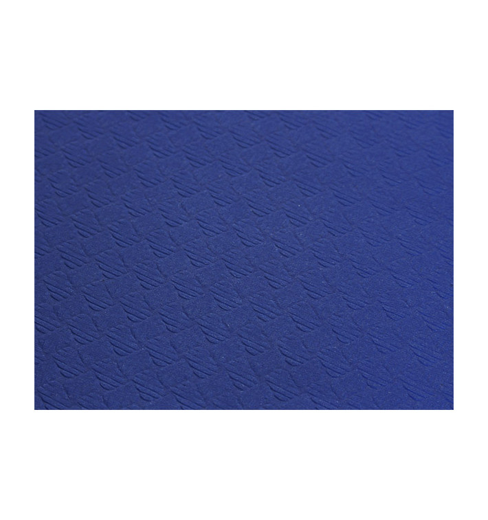 Mantel de Papel Cortado 1,2x1,2 Metro Azul 40g (300 Uds) Mantel de Papel Cortado 1,2x1,2 Metro Azul 40g (300 Uds)