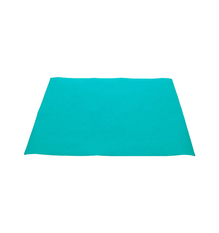 Mantel Individual de Papel 30x40cm Turquesa 40g (1.000 Uds) Mantel Individual de Papel 30x40cm Turquesa 40g (1.000 Uds)