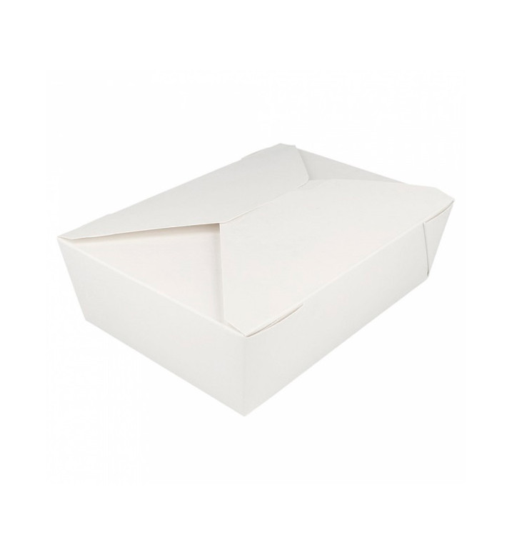 Caja Carton Americana Blanca 197x140x64mm 1980ml (50 Uds)