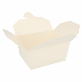 Caja Carton Americana Blanca 19,7x14x9cm 2880ml