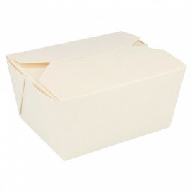 Caja Carton Americana Blanca 19,7x14x9cm 2880ml 