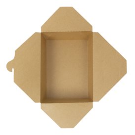 Caja Carton Americana Natural 21,7x21,7x6cm 2910ml (35 Uds)