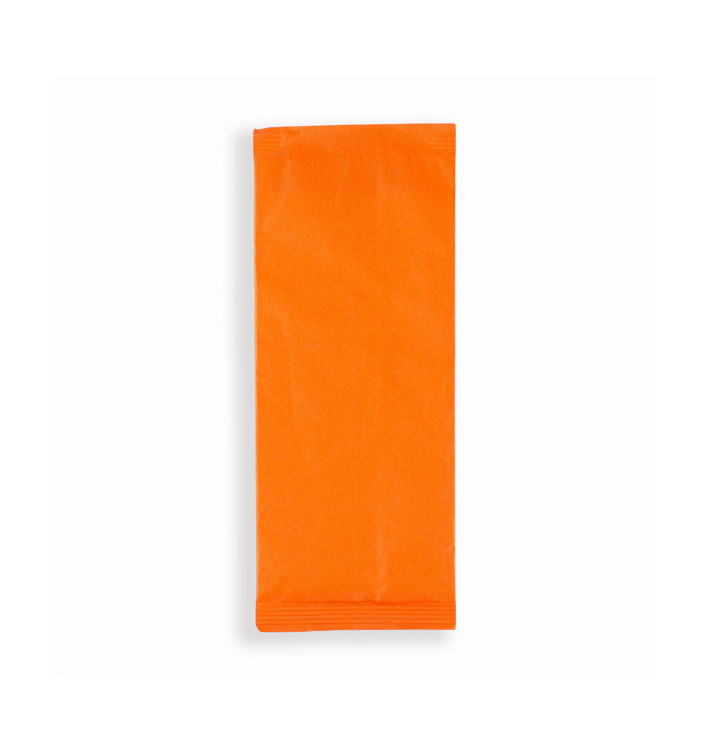 Sobre Portacubiertos con Servilleta Naranja (125 Uds) Sobre Portacubiertos con Servilleta Naranja (125 Uds)