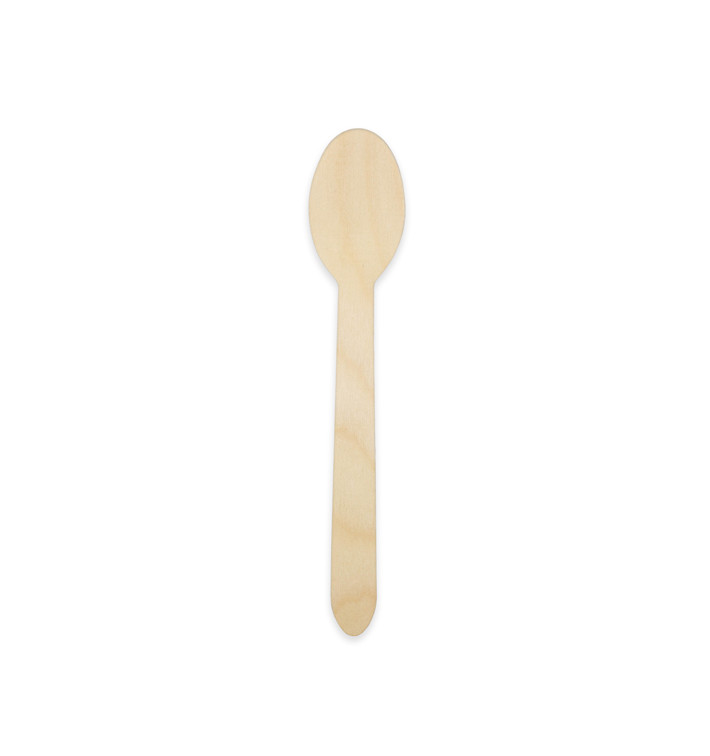 Cuchara de Madera BIO 16cm (250 Uds) Cuchara de Madera BIO 16cm (250 Uds)