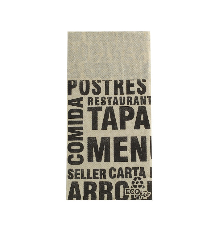 Servilleta Portacubiertos de Papel Gourmet 40x40cm (30 Uds)