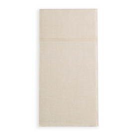 Servilleta Portacubiertos de Papel Vaquero Crema 40x40cm (30 Uds)