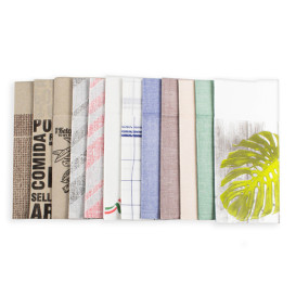 Servilleta Portacubiertos de Papel Vaquero Crema 40x40cm (30 Uds)