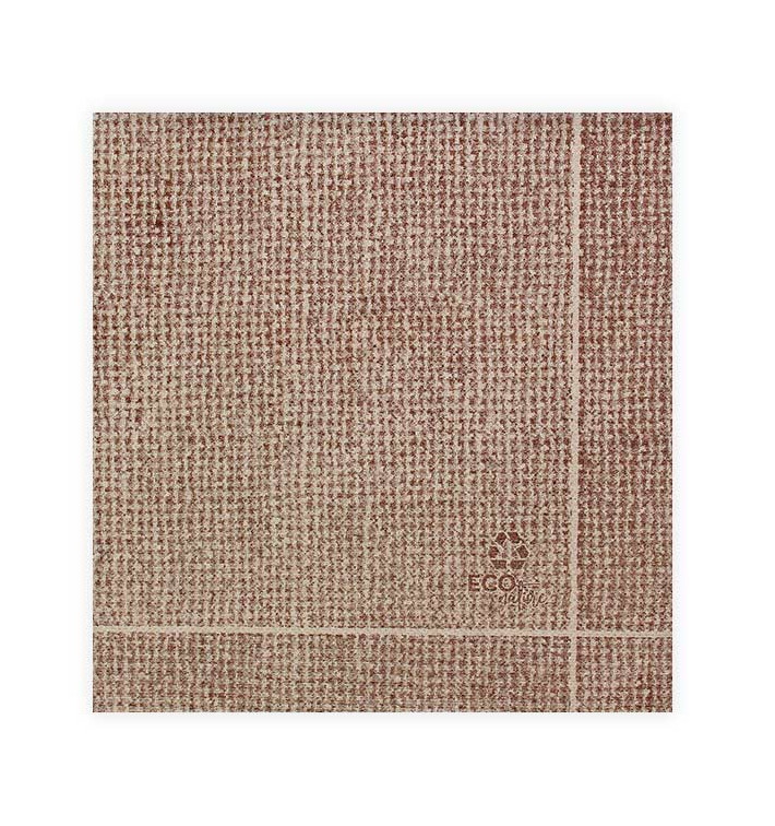 Servilleta Papel "Arpillera" Kraft Punta-Punta 40x40cm (50 Uds) Servilleta Papel "Arpillera" Kraft Punta-Punta 40x40cm (50 Uds)